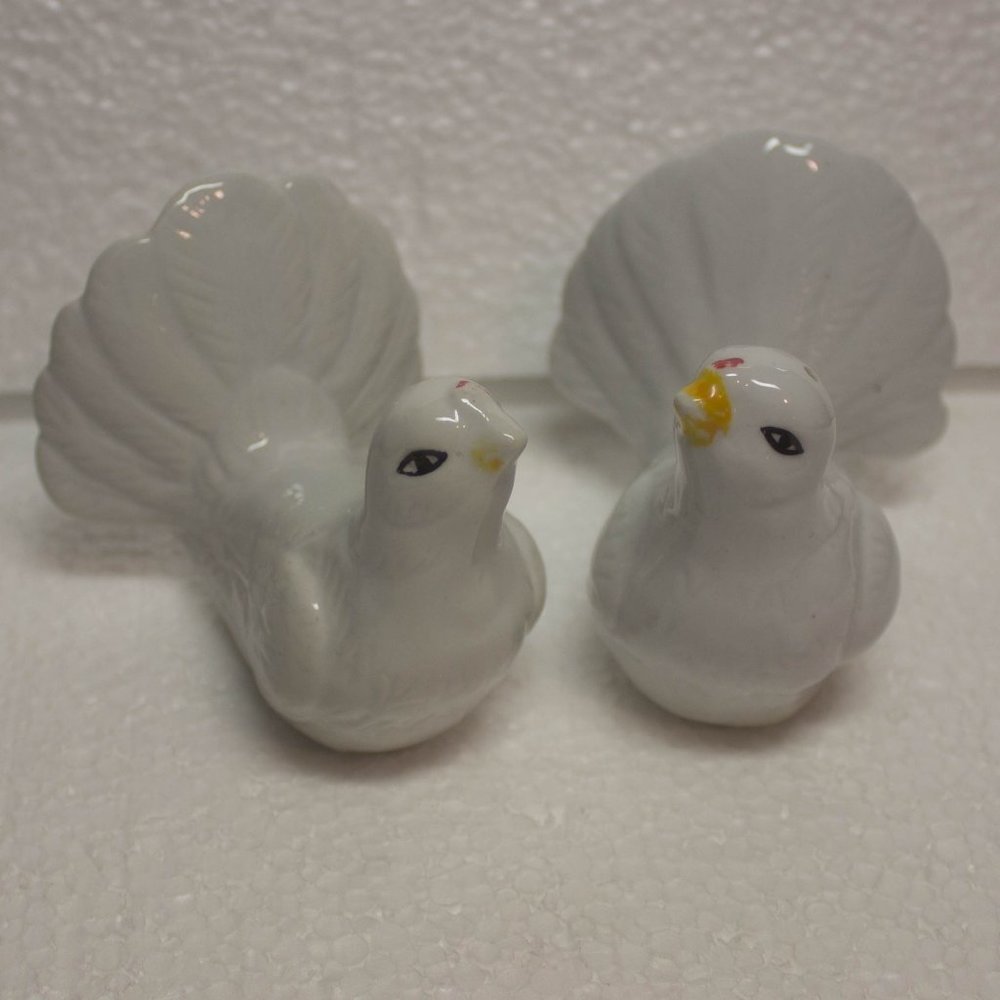 Ceramic Dove Salt and Pepper Shakers